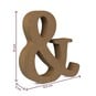 MDF Wooden Symbol & 13cm image number 4