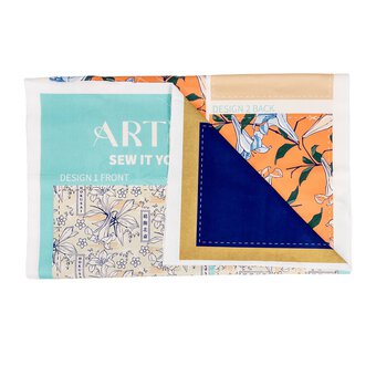 Artistory Make Your Own Hokusai Zip Pouch 2 Pack image number 3