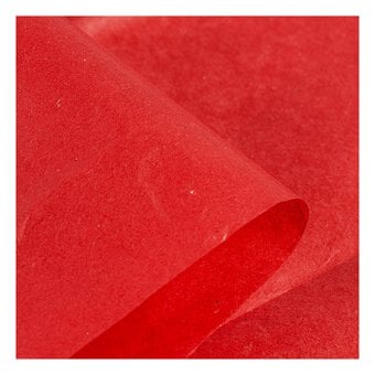 Red Tissue Paper 50cm x 75cm 6 Pack image number 2
