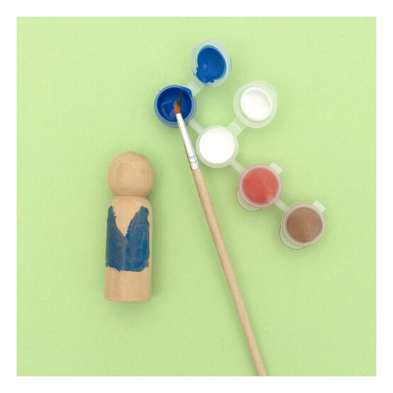 Paint Your Own Wooden Peg Sailor Kit image number 2