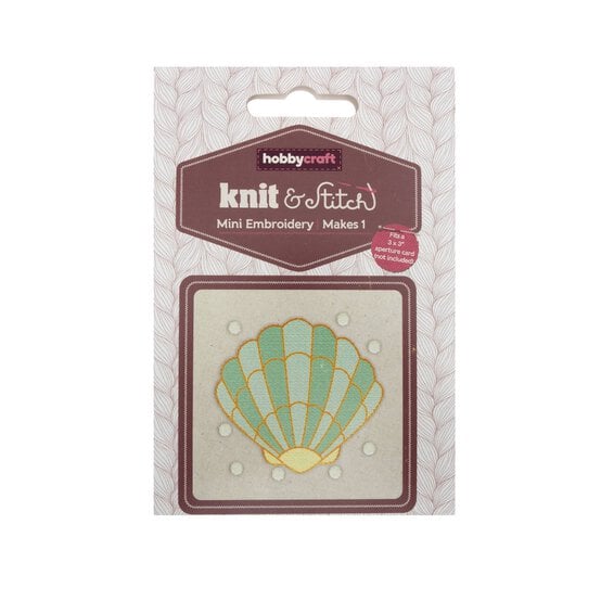 Mini Shell Embroidery Kit image number 4