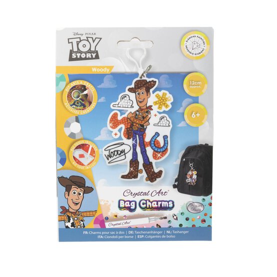 Crystal Art Woody Bag Charm Kit image number 3