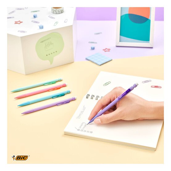 BIC Matic Pastel Mechanical Pencils 10 Pack image number 3