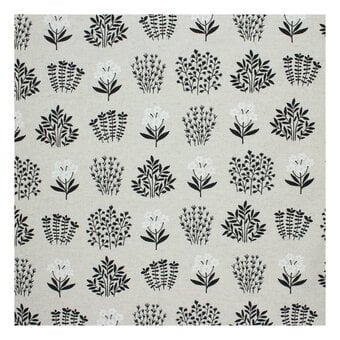 Sevenberry Homespun Natural Print Cotton Linen Fabric by the Metre