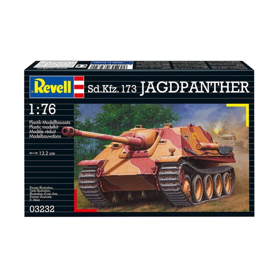 Revell Sd.Kfz.173 Jagdpanther Model Kit 1:76 image number 1