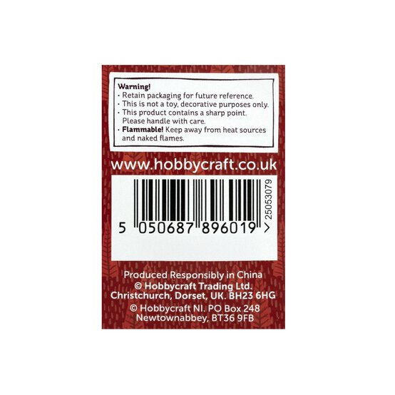 Mini Christmas Felted Pom Pom Pick 17cm image number 4