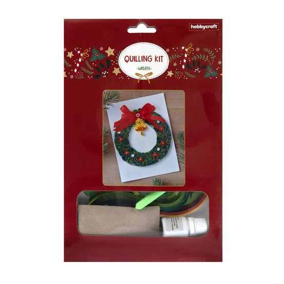 Christmas Wreath Quilling Kit image number 3
