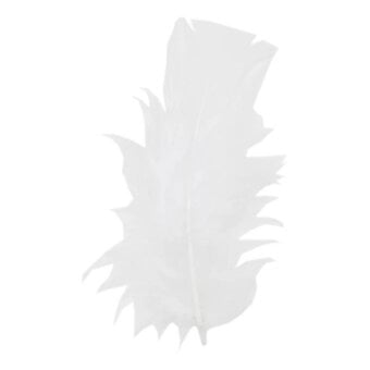 White Craft Feathers 5g image number 2