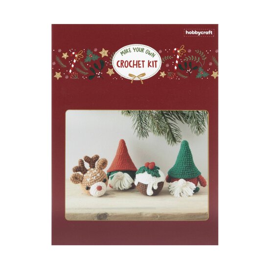 Make Your Own Christmas Crochet Kit 4 Pack image number 3