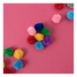 Assorted Pom Poms 2cm 100 Pack  image number 2