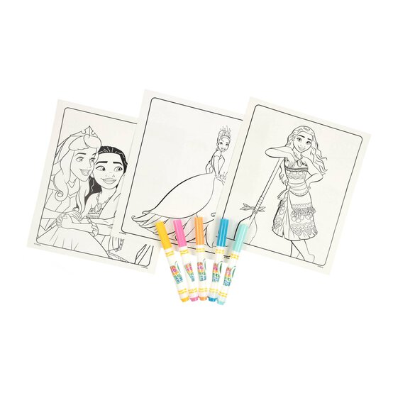 Crayola Disney Princess Color Wonder Colouring Set image number 5