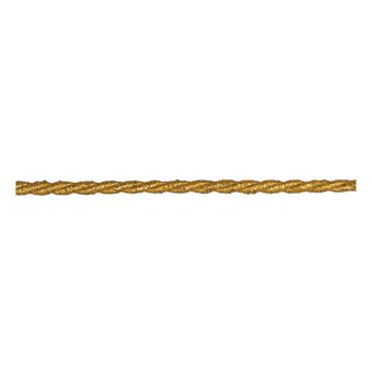 Gold 3mm Cord Trim by the Metre