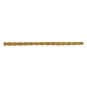 Gold 3mm Cord Trim by the Metre image number 1