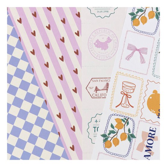 Bon Voyage Paper Pad 12 x 12 Inches 24 Pack image number 3