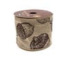 Acorn Wire Edge Printed Ribbon 63mm x 3m image number 5