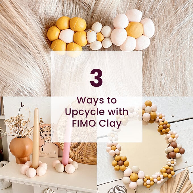 3 Ways to Upcycle with FIMO Clay image number 1