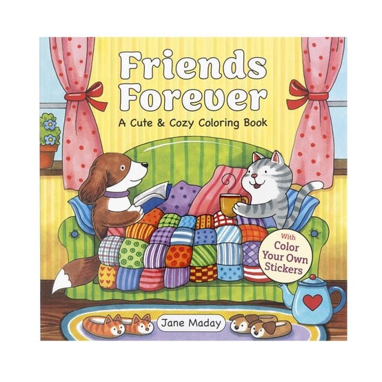 Friends Forever Colouring Book image number 1
