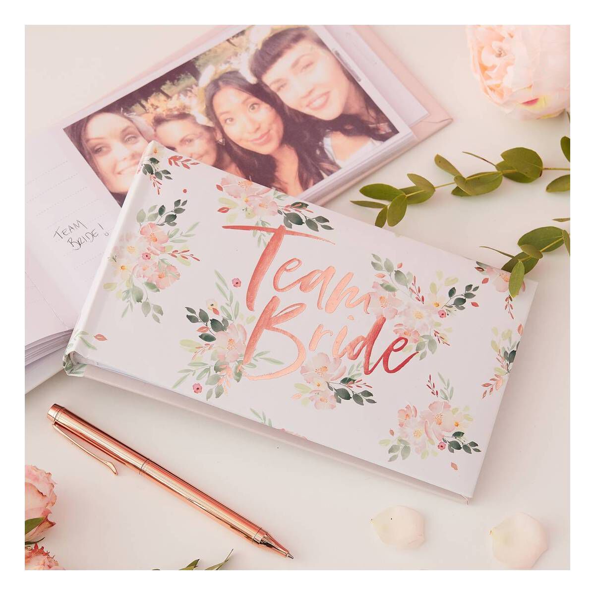 Ginger Ray Floral Team Bride Photo Album Hobbycraft