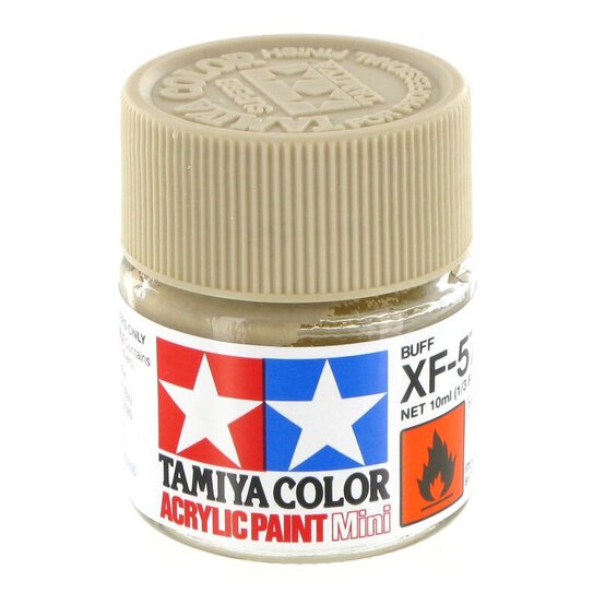 Tamiya Colour Acrylic Paint XF-57 Buff 10ml image number 1