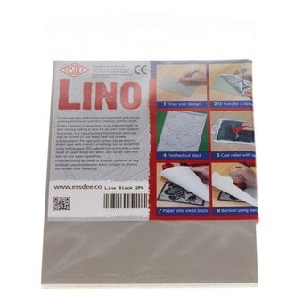 Essdee Lino Printing Block 15cm x 10cm 2 Pack