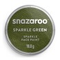 Snazaroo Green Sparkle Face Paint  image number 1