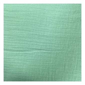 Mint Double Gauze Fabric by the Metre image number 2