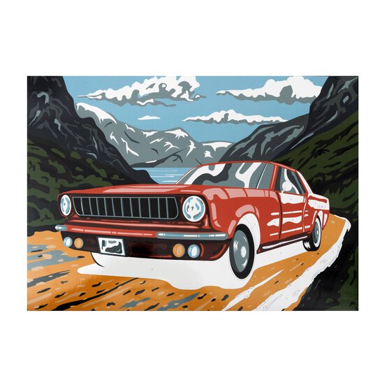 Classic Car Paint by Numbers image number 2