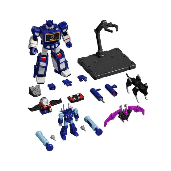 Blokees Transformers Action Edition Soundwave Model Kit image number 4