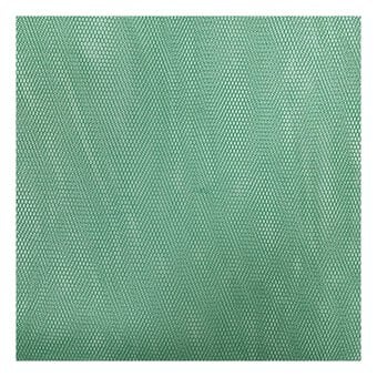 Forest Green Nylon Dress Net Fabric by the Metre