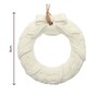 Hanging Ceramic Wreath Decoration 9cm image number 3