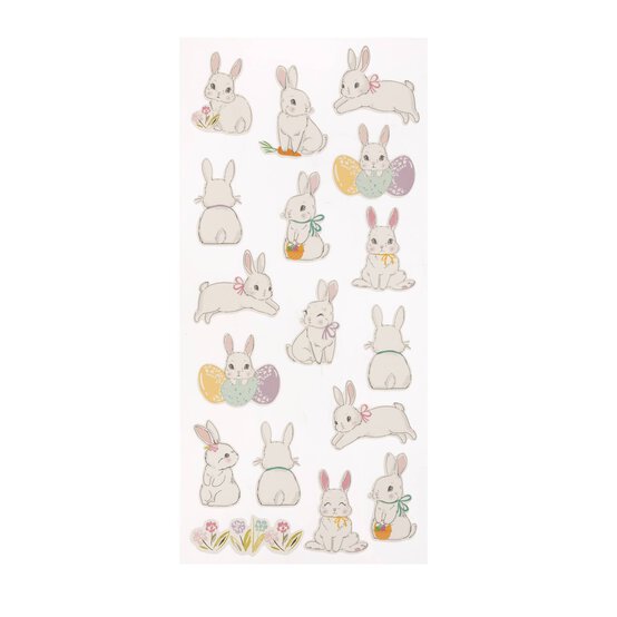 Bunny Paper Stickers 17 Pack image number 3