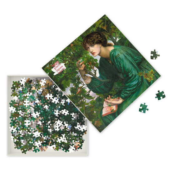 Rossetti The Day Dream Jigsaw Puzzle 1000 Pieces image number 2