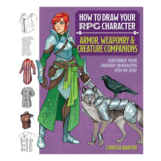 How to Draw Your RPG Character: Armour, Weaponry and Companions image number 1
