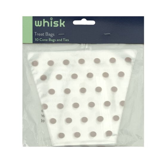 Whisk Rose Gold Spot Cone Bags 10 Pack  image number 4
