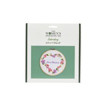 WI Show the Love Embroidery Kit