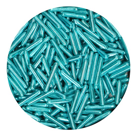FunCakes Blue Metallic Rods 70g image number 2
