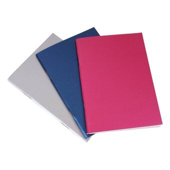Assorted Shimmer Sketchbook A5 3 Pack