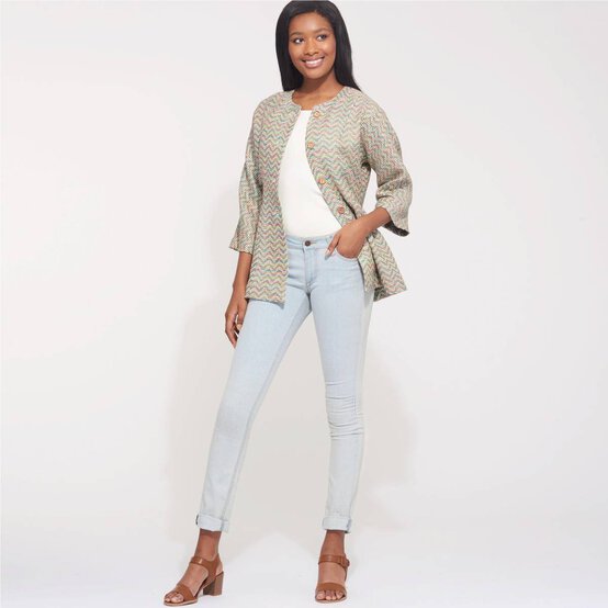 New Look Women's Top and Dress Sewing Pattern N6607 image number 3