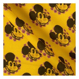 Disney Teenage Mickey Mouse Cotton Fat Quarters 4 Pack image number 3
