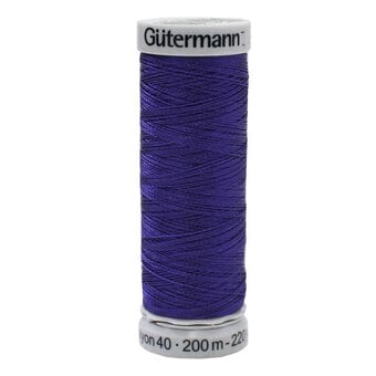 Gutermann Purple Sulky Rayon 40 Weight Thread 200m (1235)