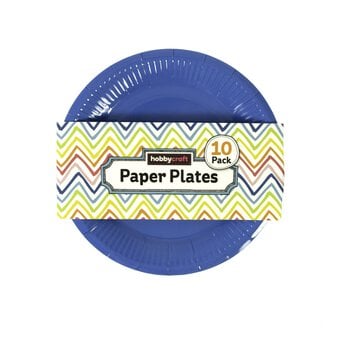Assorted Craft Paper Plates 10 Pack image number 4