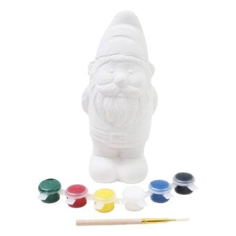 Paint Your Own Gnome Money Box