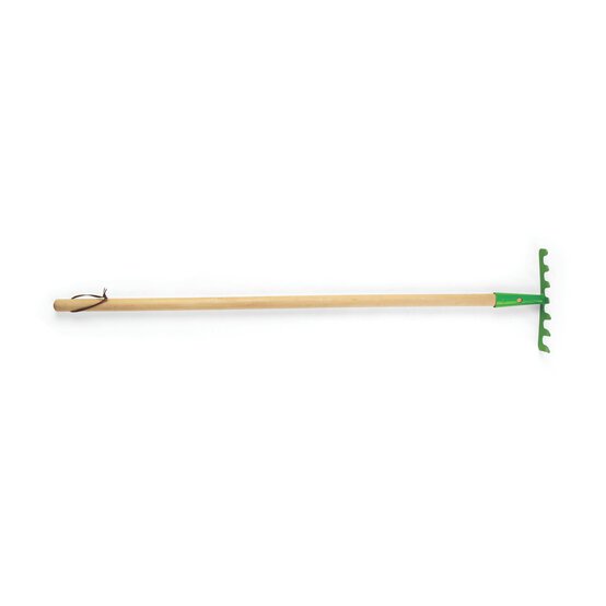Bigjigs Long-Handled Soil Rake image number 3