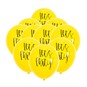 Yellow Let’s Party Latex Balloons 10 Pack image number 1