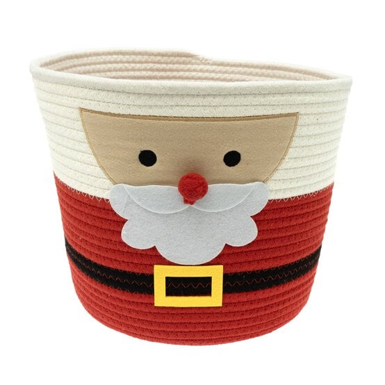 Santa Rope Basket 30cm image number 2