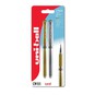 Uni Signo Silver and Gold Gel Pens 2 Pack image number 1
