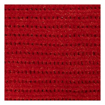 Knitcraft Red Plushie Sparkle Yarn 100g