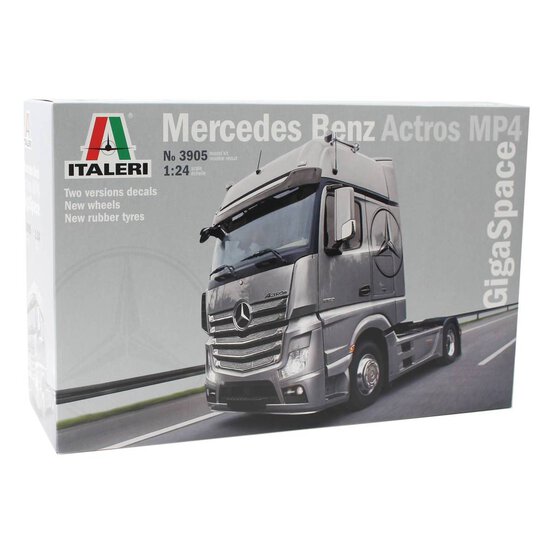 Italeri Mercedes-Benz Actros MP4 Gigaspace Model Kit 1:24 image number 1