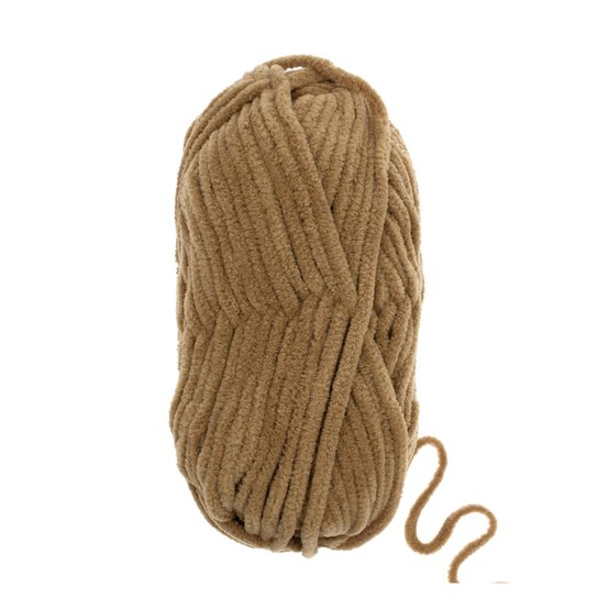 Knitcraft Brown Plushie Friends Yarn 100g image number 3