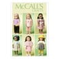 McCall’s Doll Clothes Sewing Pattern M6526 image number 1